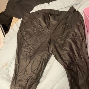 Torrid faux leather leggings
